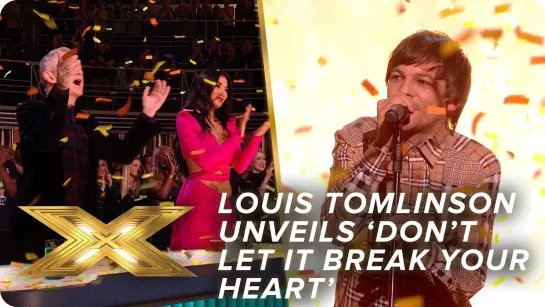 Louis Tomlinson unveils Dont Let It Break Your Heart ¦ Semi-Final ¦ X Factor  Celebrity [RUS SUB]