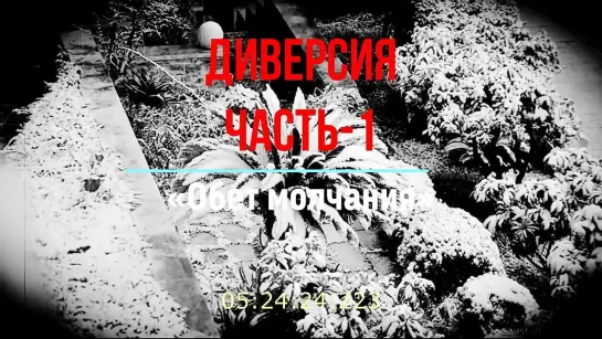 Аудиокниги  Диверсия. Аудиокнига-3_Часть-1. Цикл «Обет молчания»