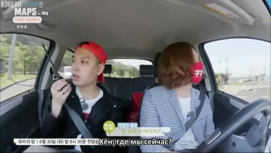 [RUS SUB] OliveTV MAPS: Heechul & Simon D (Эпизод 1 из 6)