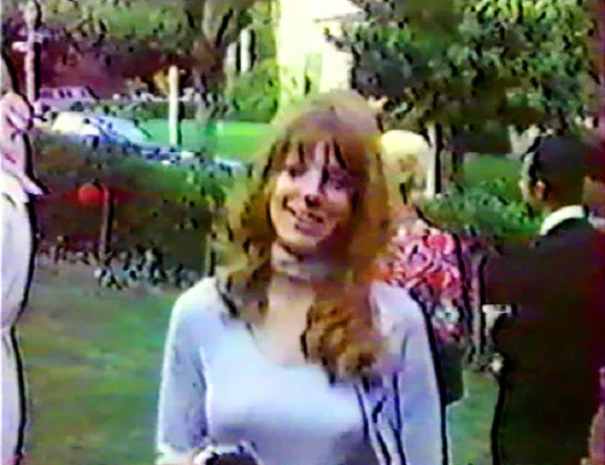 Pamela Courson in movie Memories of a French Ambassador 14.07.1972