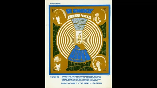 The Doors - Berkeley Community Theater Radio Promo - Tom Donahue KMPX 15.10.1967