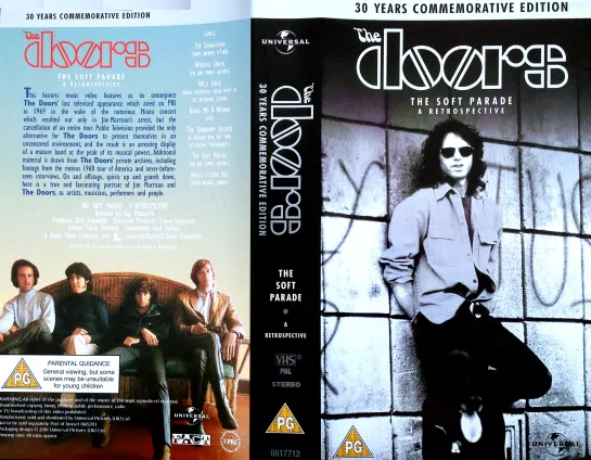 The Doors - The Soft Parade [A Retrospective] - 30 Years Commemorative Edition (2001) VHSrip.