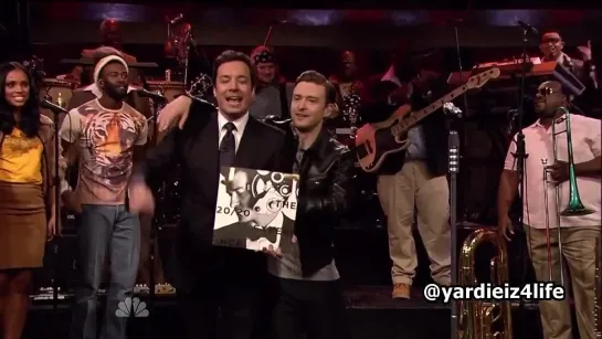 Justin Timberlake on Late Night with Jimmy Fallon