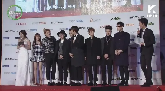 141113  2014 Melon Music Awards :: Block B на красной дорожке