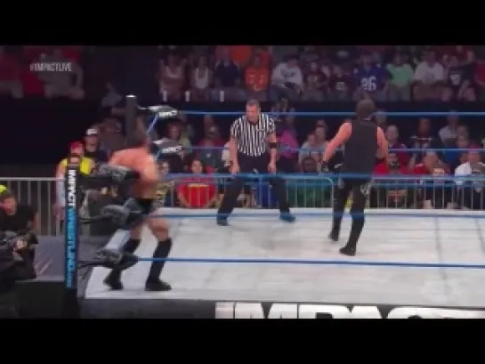 Austin Aries vs AJ Styles (Impact 01.08.2013)