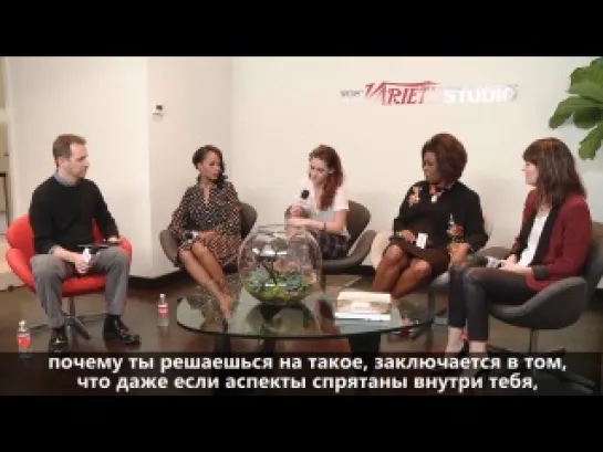 Кристен в The Variety Awards Studio. Промо 'На дороге'. 28 ноября 2012