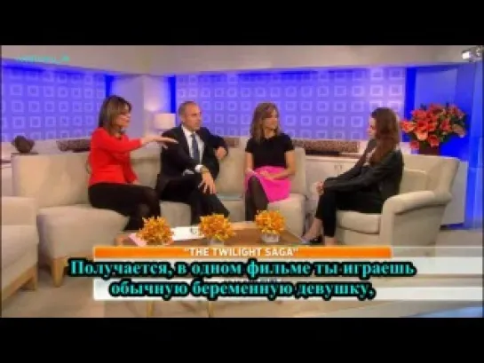 Кристен на Today Show (русс.суб)