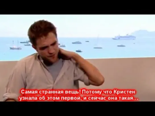 Robert Pattinson - интервью для Showbiz411 (русские субтитры)