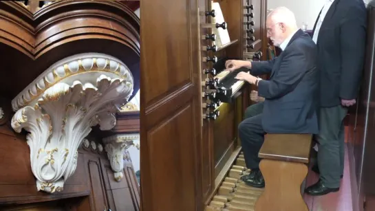 François Couperin - Messe pour les Couvents. III. Sanctus IV. Agnus Dei  - Ton Koopman, organ Abdijkerk Den Haag-Loosduinen