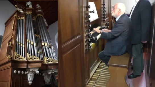 François Couperin - Messe pour les Couvents. I. Kyrie - Ton Koopman, organ Abdijkerk Den Haag-Loosduinen