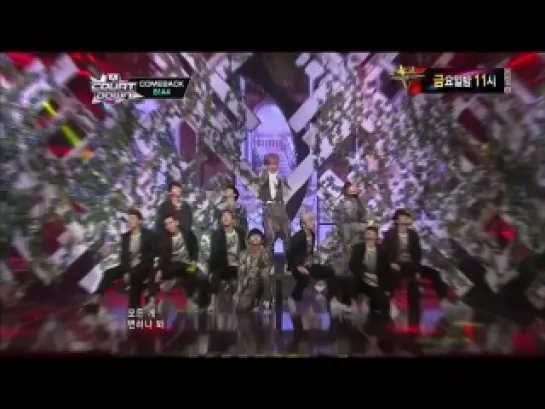 121115 B1A4 - Tried to Walk MNET COUNTDOWN (Comeback stage)