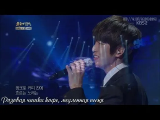 B1A4 SANDEUL - Im a Candle Before You (рус.саб) [131026 Immortal Songs 2]