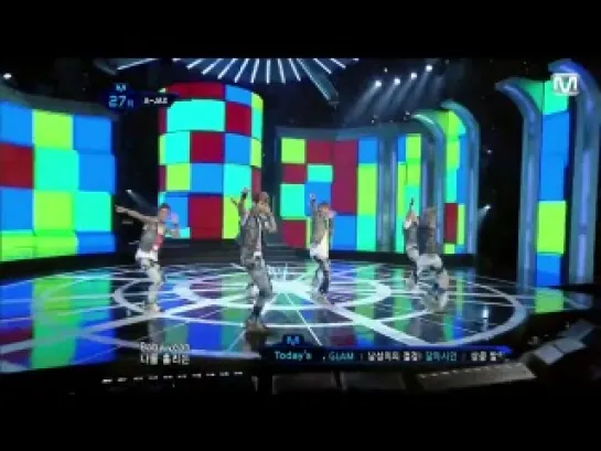 120719 A-JAX - HOT GAME on M!Countdown