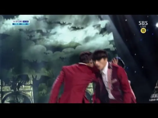 131201 VIXX - Voodoo Doll On SBS Inkigayo