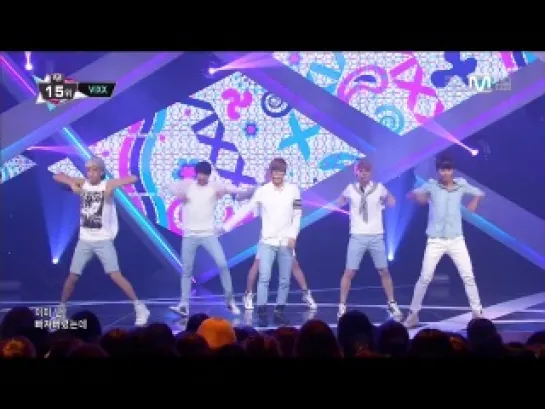 130822 VIXX - 대.다.나.다.너(G.R.8.U) @ MCountdown