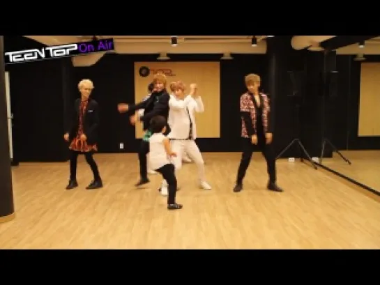 |Dance Practice| Teen Top & 'Little PSY' - Miss Right