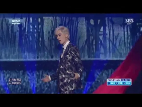 141019 BOYFRIEND - WITCH @ Inkigayo