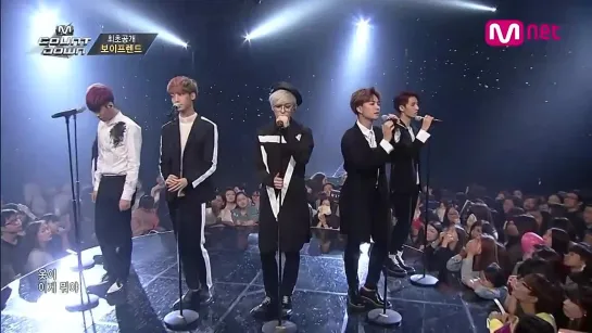 141009 BOYFRIEND - White Out + WITCH @ M! Countdown