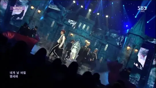 141012 Boyfriend - WITCH @ Inkigayo