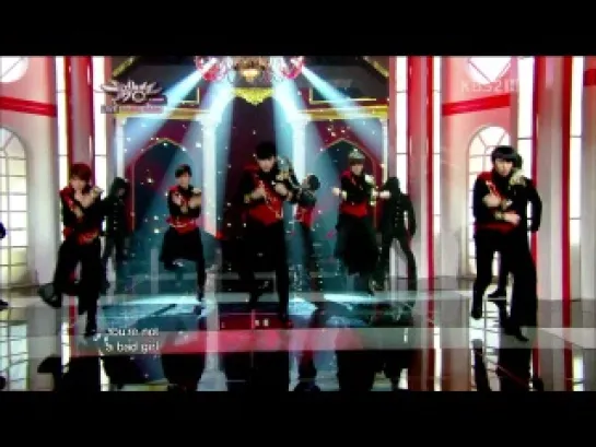 121109 BOYFRIEND - Intro + JANUS @ Music Bank Comeback Stage