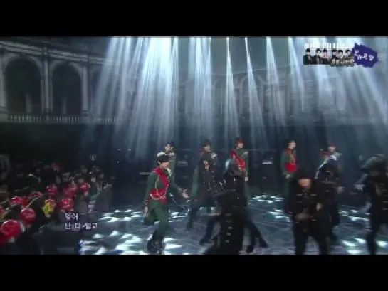 121209 인기가요 보이프렌드 야누스 BOYFRIEND JANUS