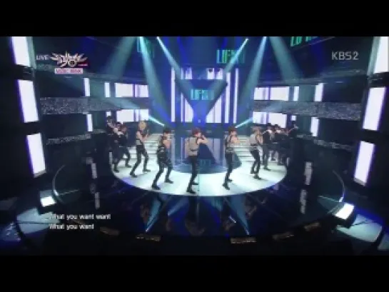 [PERF] LU:KUS - So into U @ Music Bank 140801