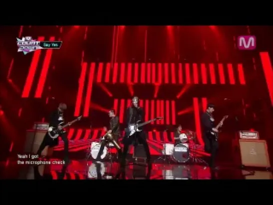 [PERF] 131010 Say Yes – Virus @Mnet M!Countdown