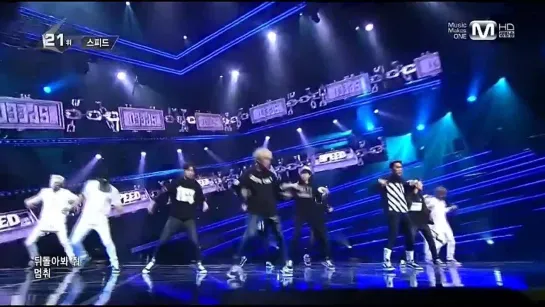 STAGE | 140410 | SPEED - Look At Me Now | M!Countdown