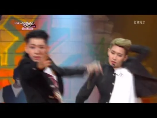 131018 Block B - Very Good On KBS Music Bank