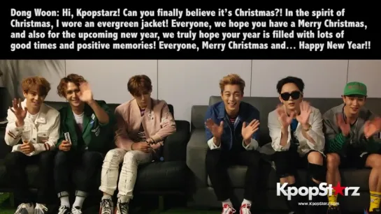 [CLIP] 22.12.2015 BEAST - Holiday Greetings for KpopStarz Exclusive