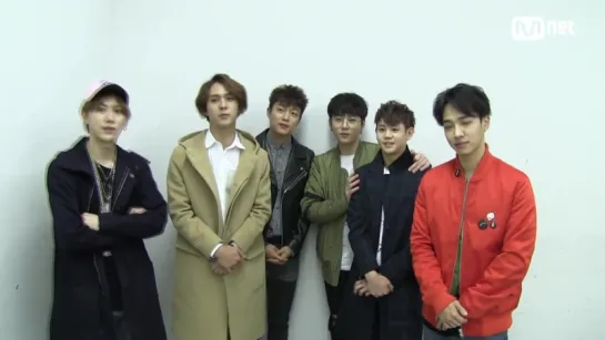 [CLIP] 22.12.2015 BEAST - Support Message for CUBE Trainees at Survival Program Mnet "Produce 101"