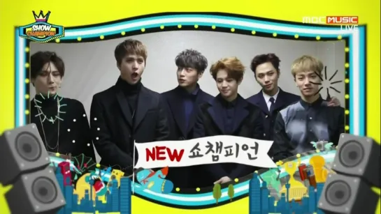 [CLIP] 21.01.2015 BEAST - Congratulatory Message for New MBC Music "Show Champion"