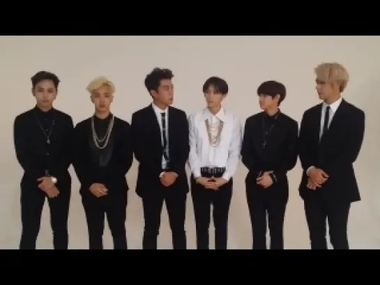 [CLIP] 16.10.2014 BEAST - Congratulatory Message for CeCi 20th Anniversary