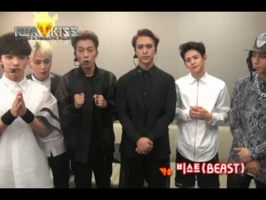 [CLIP] 14.07.2014 BEAST - ROK-KISS Showcase Congratulatory Message