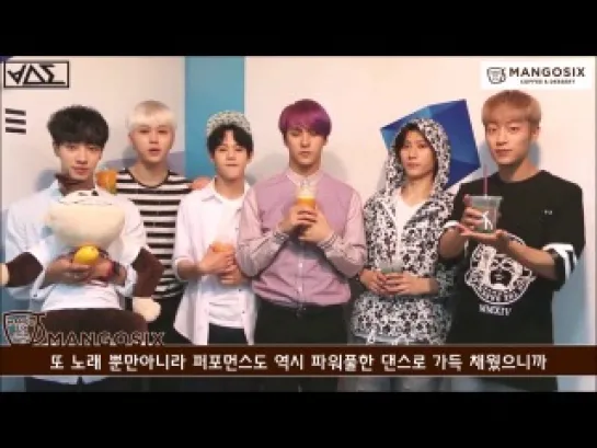 [CLIP] 22.06.2014 BEAST - Comeback Message with Mango6