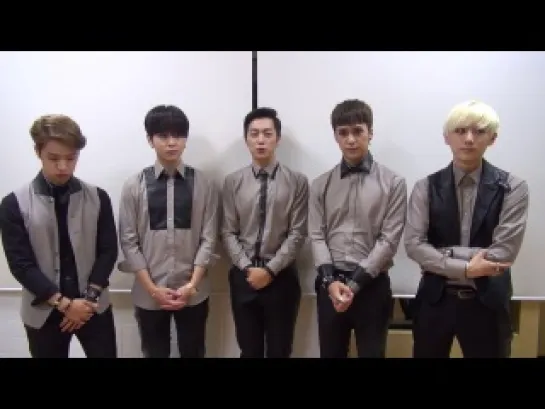 [CLIP] 16.09.2013 BEAST's Chuseok Greeting Message