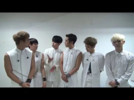 [CLIP] 12.09.2013 BEAST's Congratulation Message for Sport Today M' Launchin