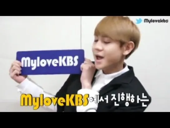 [CLIP] 7.12.2012 MyLoveKBS - YoSeob Message