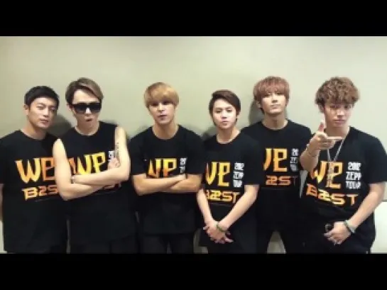 [CLIP] 14.11.2012 BEAST Message for 2013 AIA K-POP Concert in Hongkong