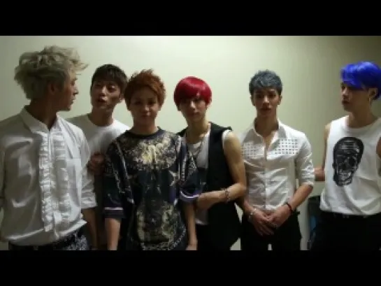 [CLIP] 2.08.2012 BEAST's Support Message to D-Unit