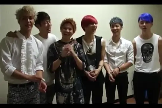 [CLIP] 27.07.2012 BEAST's Comeback Message