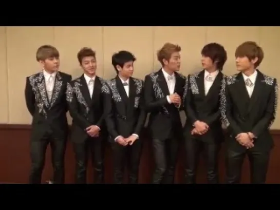 [CLIP] 18.03.2012 BEAST Greeting for The 2nd Official Fan Meeting