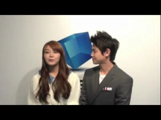 [CLIP] 14.03.2012 Mnet Special - YoSeob & EunJi Love Day Event Greeting Video