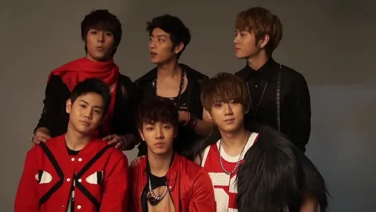 [CLIP] 25.01.2012 BEAST Message to Brazilian Fans