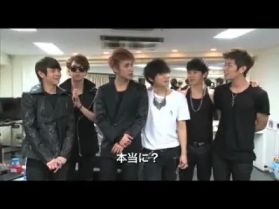 [CLIP] 31.08.2011 BEAST - Japan Official Fanclub Message