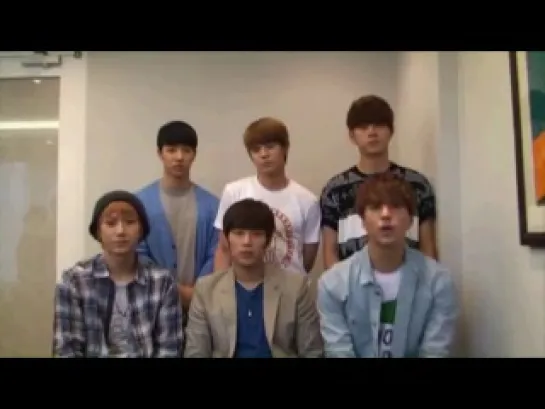 [CLIP] 10.08.2011 BEAST - Message To Japanese B2UTYs