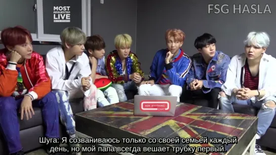 171014[Rus Sub]  Ask Anything Chat с BTS