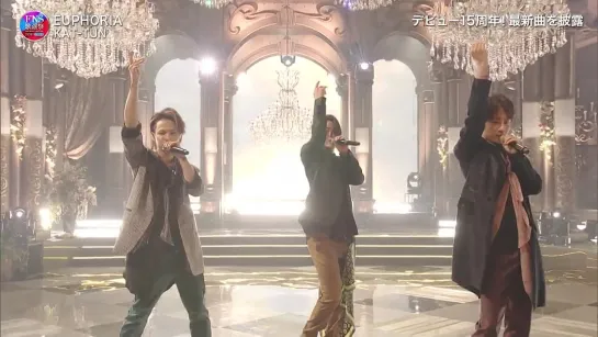 KAT-TUN - EUPHORIA (FNS Kayousai 2021.12.08)