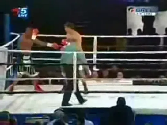 2008-02-02 Corrie Sanders vs Osborne Machimana (South African Heavyweight Title)