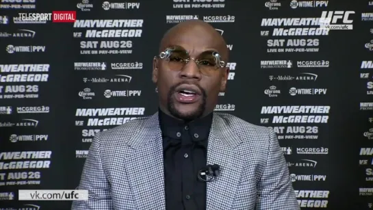 Mayweather calls McGregor unprofessional and disrespectful